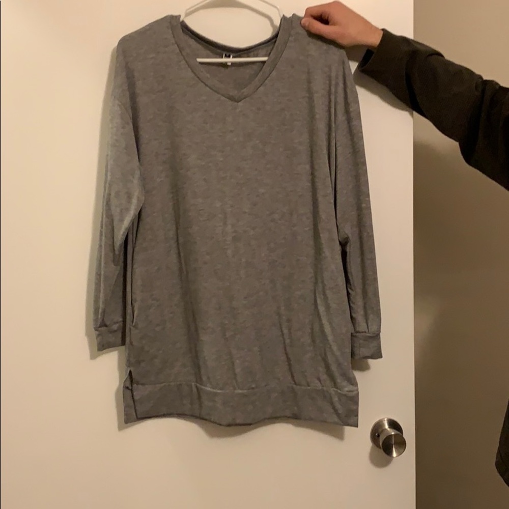 Grey long sleeve